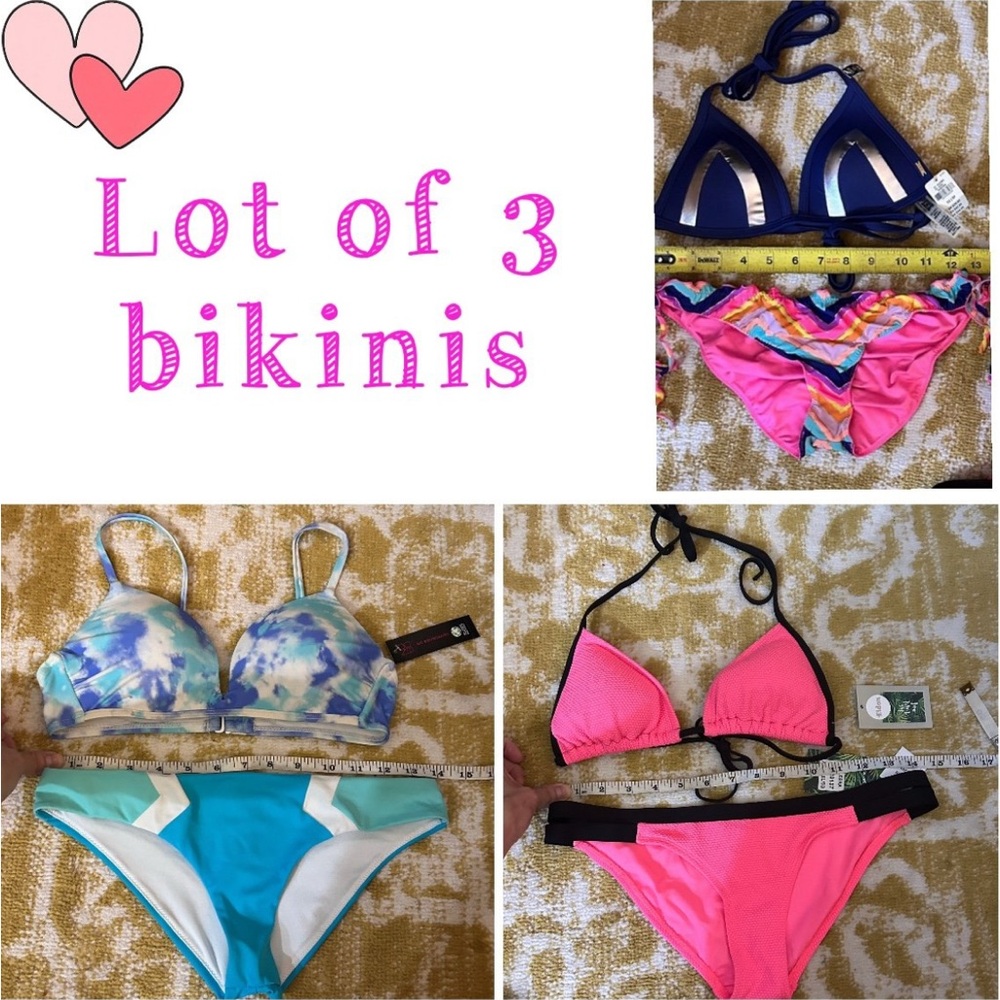 Bikini lot- victoria's Secret, Eidon & FREE GIFT